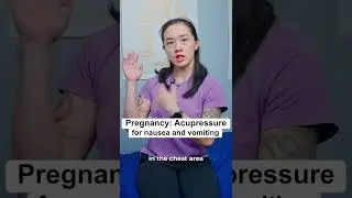 Acupressure for Nausea & Vomiting ‼️ #shorts