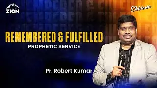 Receive your RESTORATION - Your Remembered - Pr Robert Kumar