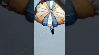 #Goa #Water sports # Parasailing 😬😳 #Adventure ☺️ #shorts