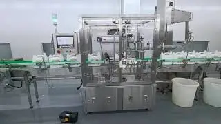 5,6,9L square rectangular detergent bottle capping machine