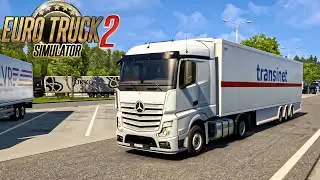 🚛 Euro Truck Simulator 2 | No Commentary | Chill Night Drive 🌙
