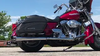 $168 TJMOTO slip-on exhaust on 88CI Harley Davidson (Road test)