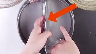 Fold The Aluminum Foil & Place It JUST SO In The Pan. The...