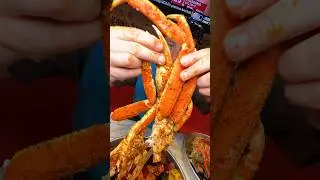 ASMR Чистый снежный краб #youtubeshorts #asmr #crab