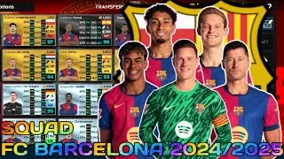 🇪🇦 HOW TO CREATE SQUAD FC BARCELONA BY 2025 • DLO 2025 • Divison 10 | DREAM LEAGUE SOCCER