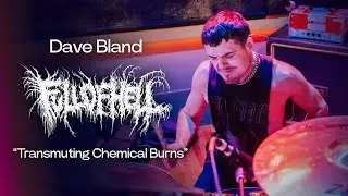Dave Bland of Full of Hell - Transmuting Chemical Burns (Drum Cam) | Audiotree Live