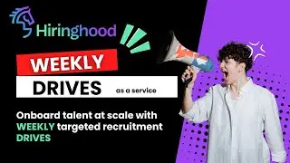Hiringhood Weekly Drives