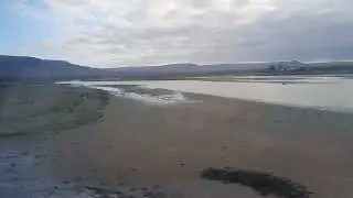 Mouth of the river Roe, Co Londonderry, Northern Ireland 