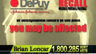 DePuy Hip Replacement Lawsuit - Brian Loncar