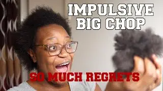 I CUT MY HAIR OFF! 😭😭😭