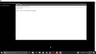 Java Programming- First Program (Hello World)