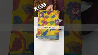 Kalamkari printed saree| WhatsApp us on +91 75676 84005 #kalamkariprint #digitalprintsaree