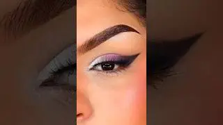 That Purple Eye Glow Everyone Is Saving 😍#viralvideo#eyemakeup#shorts #trending