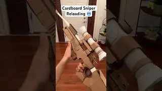 INSANE Cardboard Sniper 🥶#shorts