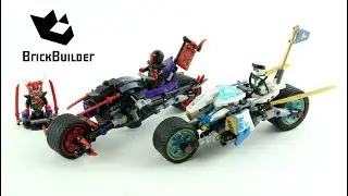 Lego Ninjago 70639 Street Race of Snake Jaguar - Lego Speed build