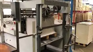 Used BOBST SP 102 E Die cutter