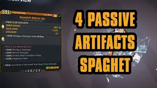 4 Passive Artifacts - Damage Optimisation in Borderlands 3