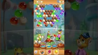 Bubble Pop Forest Rescue Level 94 no booster [Gameplay Walkthrough] optimized for smartphones