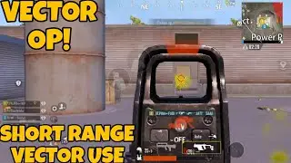 USE VECTOR IN SHORT RANGE | PUBG MOBILE | FADI BHAI