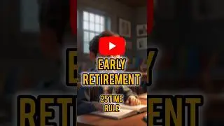 How to Retire early|Early retirement Rule #ytshorts #personalfinance |