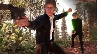 Star Wars Battlefront - Han Solo's Miserable Day on Endor