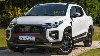 2024 Fiat Strada Ultra Turbo 200 Flex 🇧🇷 | Exterior, interior, and driving scenes