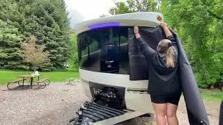 Break Down Camp With Me (for a short weekend away- original audio)