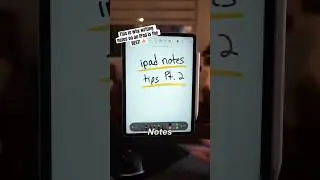 Вы неправильно используете заметки на iPad&hellip; попробуйте вот эти варианты 😳