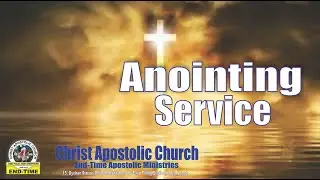 ANOINTING SERVICE 28/12/2025