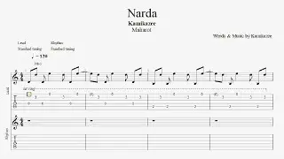 【Lead and Rhythm Guitar Tabs】Narda - Kamikazee