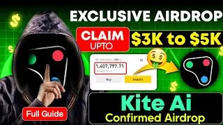 💰 KITE AI = Hidden Gem Airdrop | Kite AI Airdrop is Insane | Step By Step Guide