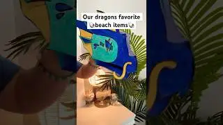 Dragons beach items🐚 #dragonpuppets #paperdragon #paperdragonpuppet #shells