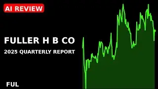 FULLER H B CO 2025 quarterly report