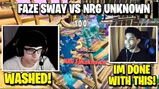 FaZe Sway vs. NRG Unknown  | 2v2 Boxfights Wagers *TOXIC*
