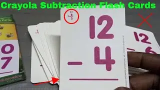✅  How To Use Crayola Subtraction Flash Cards Review