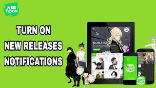 How To Turn On New Releases Notifications On WebToon App