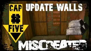 MISCREATED | ● #5 ● | MEJORA de PAREDES |  Buscando HIERRO | UPDATE WALLS  [ Gameplay Espa&ntilde;ol ]