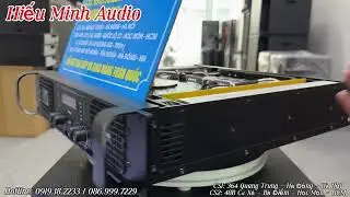 Đẩy PS LA8004 - 4 kênh kéo loa căng đét, đánh sạch tiếng - Lắp dàn gọn, hiệu quả cao. LH: 0919182233