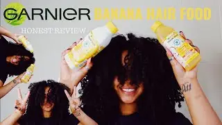 Testing Garnier banana hair food Shampoo & Conditioner | Review | Patricia Bento