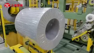 Silicon steel packaging line