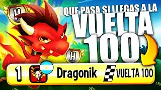 ¿QUE PASA SI LLEGAS A LA VUELTA 100 EN LA CARRERA HEROICA? - Dragon City