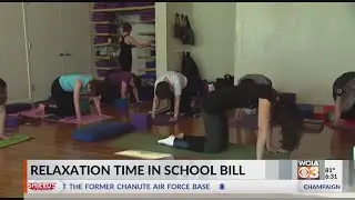 Proposal to recommend relaxation time for students progresses in IL statehouse