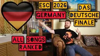 Das Deutsche Finale 2026 - German National Selection for Eurovision -  ranking by Nowmanco