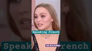 Lily Rose Depp&rsquo;s impressive French accent ! #actress #frenchaccent #french #cinema #acting #actor
