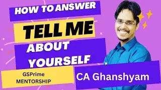 Interview Question: Tell Me About Yourself | Best Answer for Freshers & Experienced People