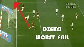 Edin Dzeko ● Worst Fail at Roma