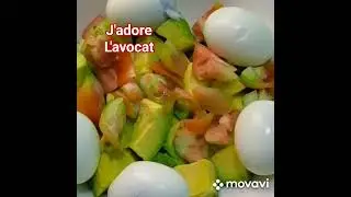 salade avocat ...bio.