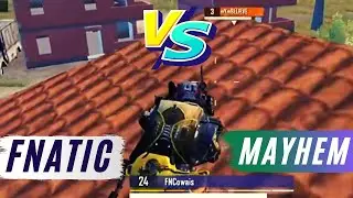 Fnatic Vs Mayhem Final Circle -Fnatic won Intense Pubg Gameplay ||