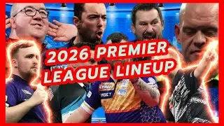 🎯2026 PREMIER LEAGUE LINEUP CONFIRMED
