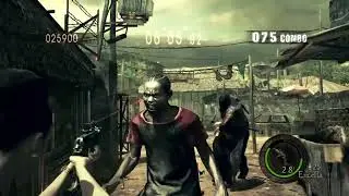 Resident Evil 5 PS4 The Mercenaries United Public Assembly Solo Excella 845k